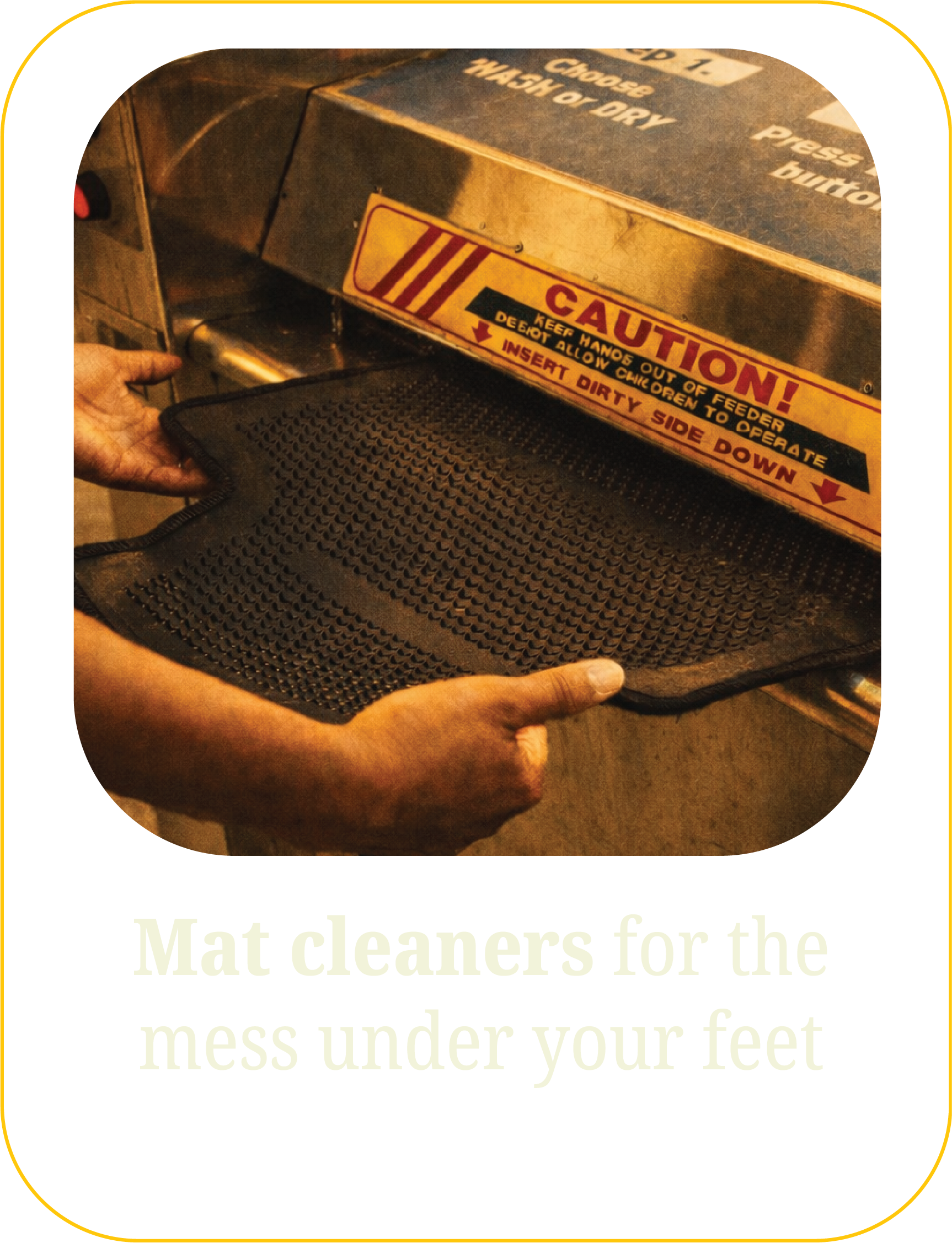Block 3 Mat Cleaner